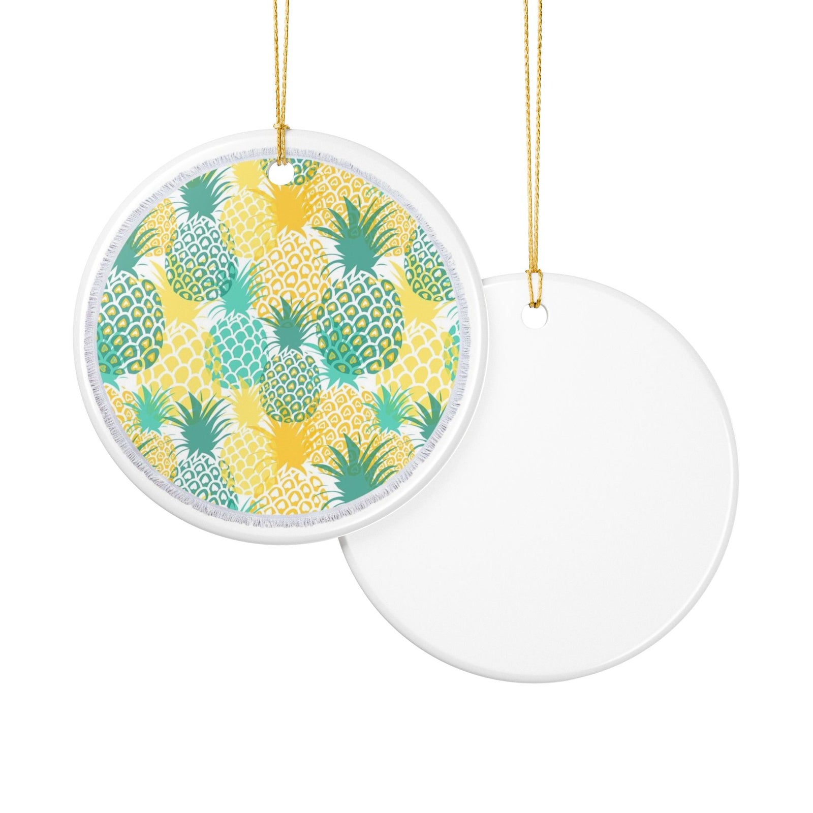 Tropical Tango Ceramic Ornament - Coastal Decoration