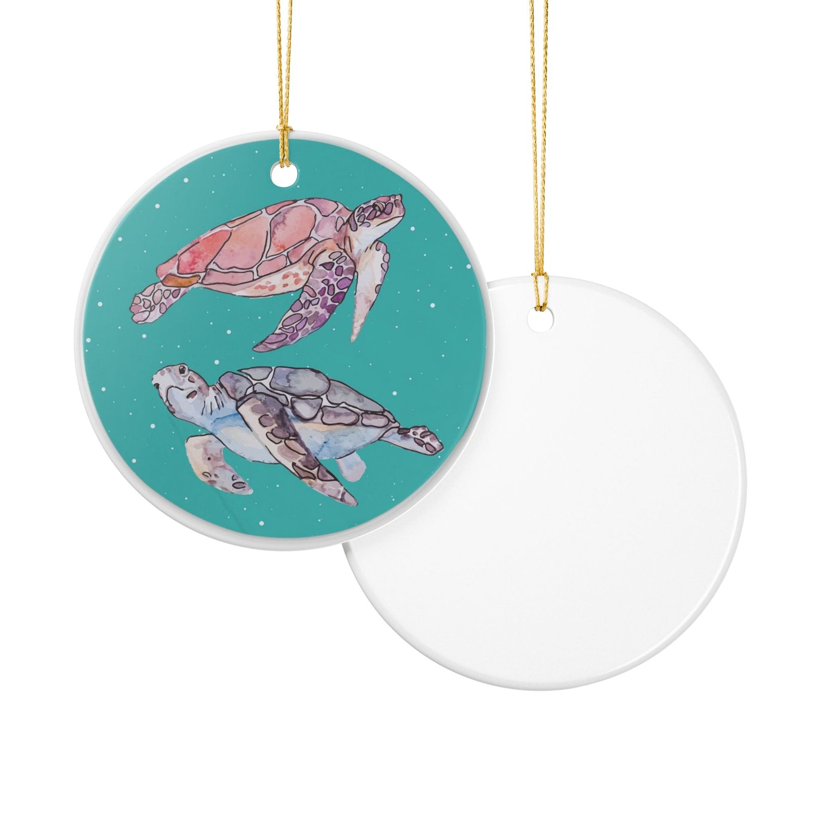 Sea Wanderers Ceramic Ornament - Coastal Decoration