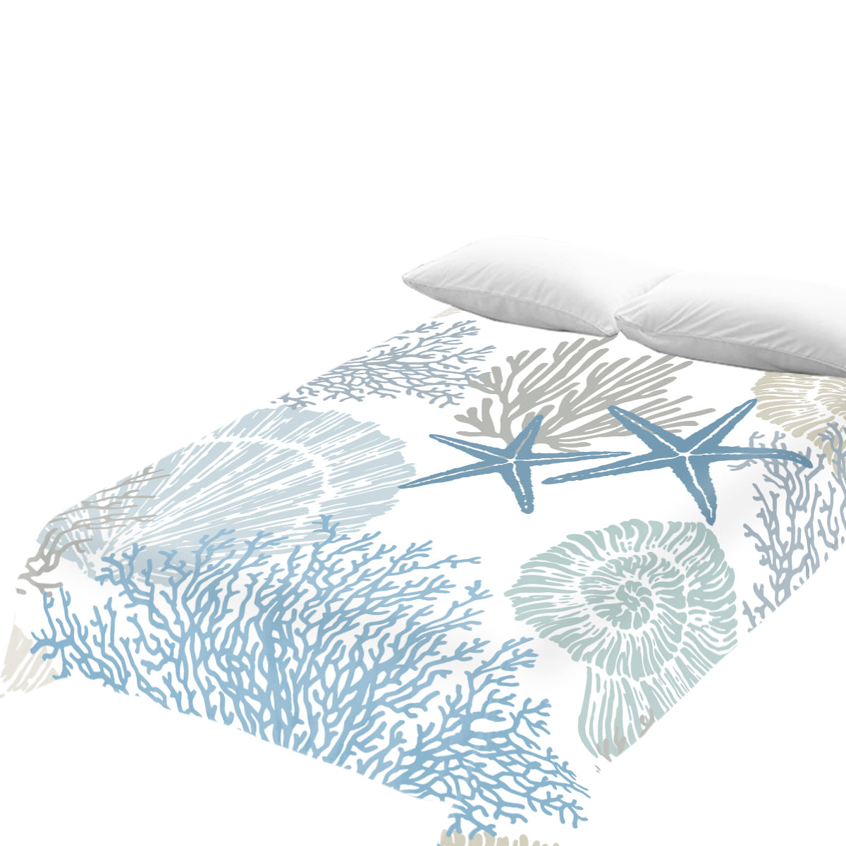Coastal Coral Sheet Set