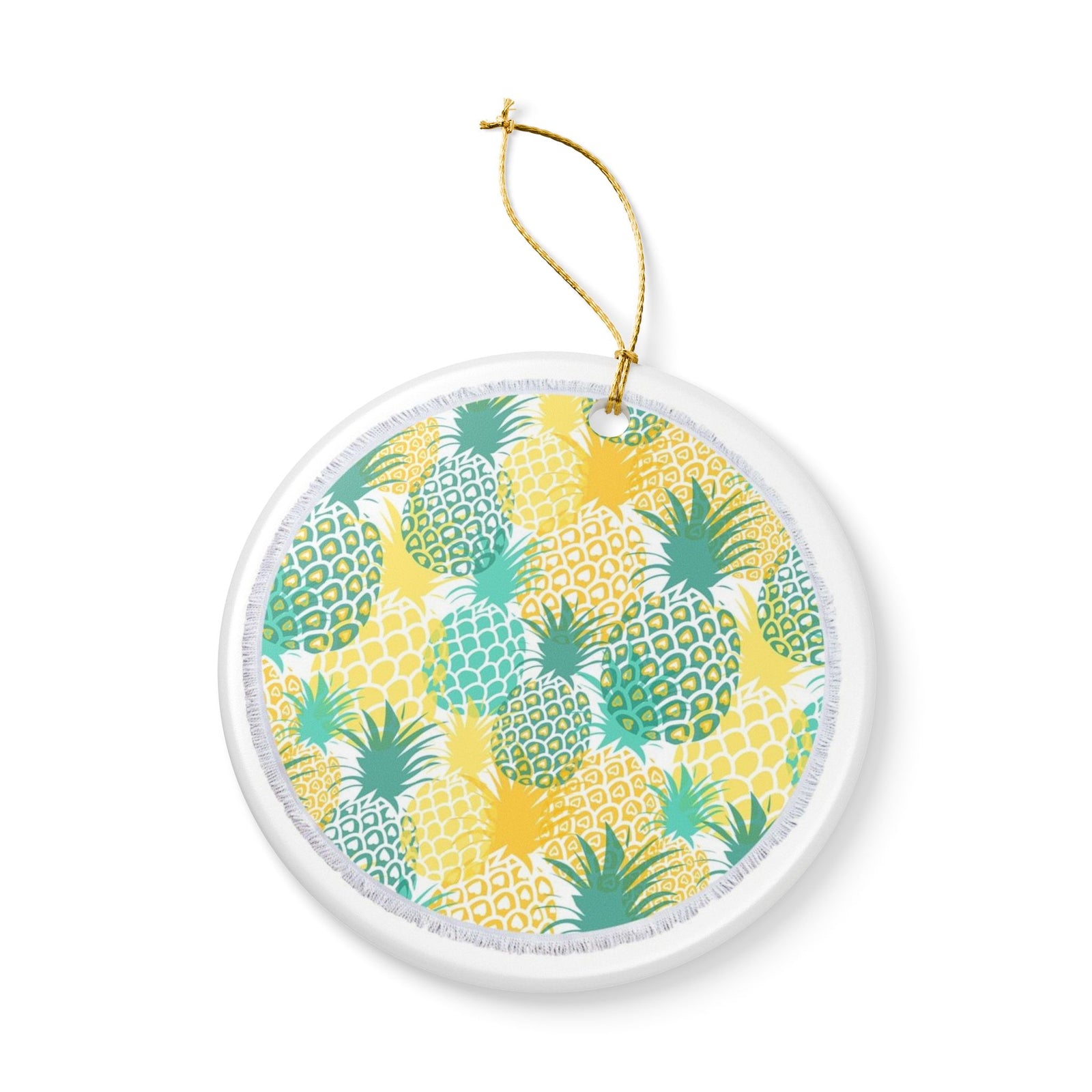 Tropical Tango Ceramic Ornament - Coastal Decoration