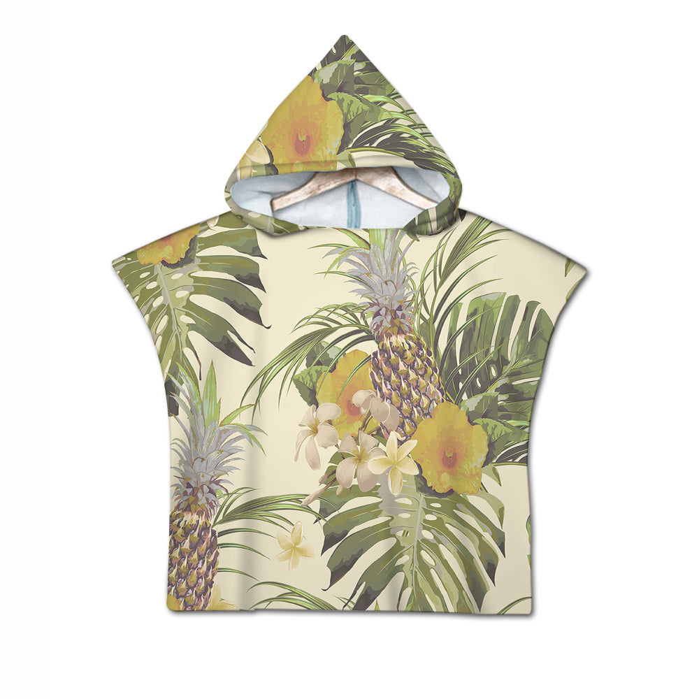 The Tropicalist Quick-Dry Hooded Poncho Towel