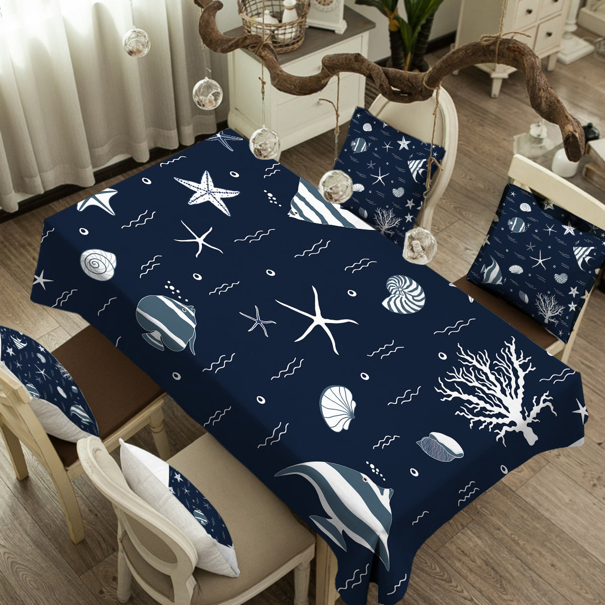 Blue Ocean Tablecloth