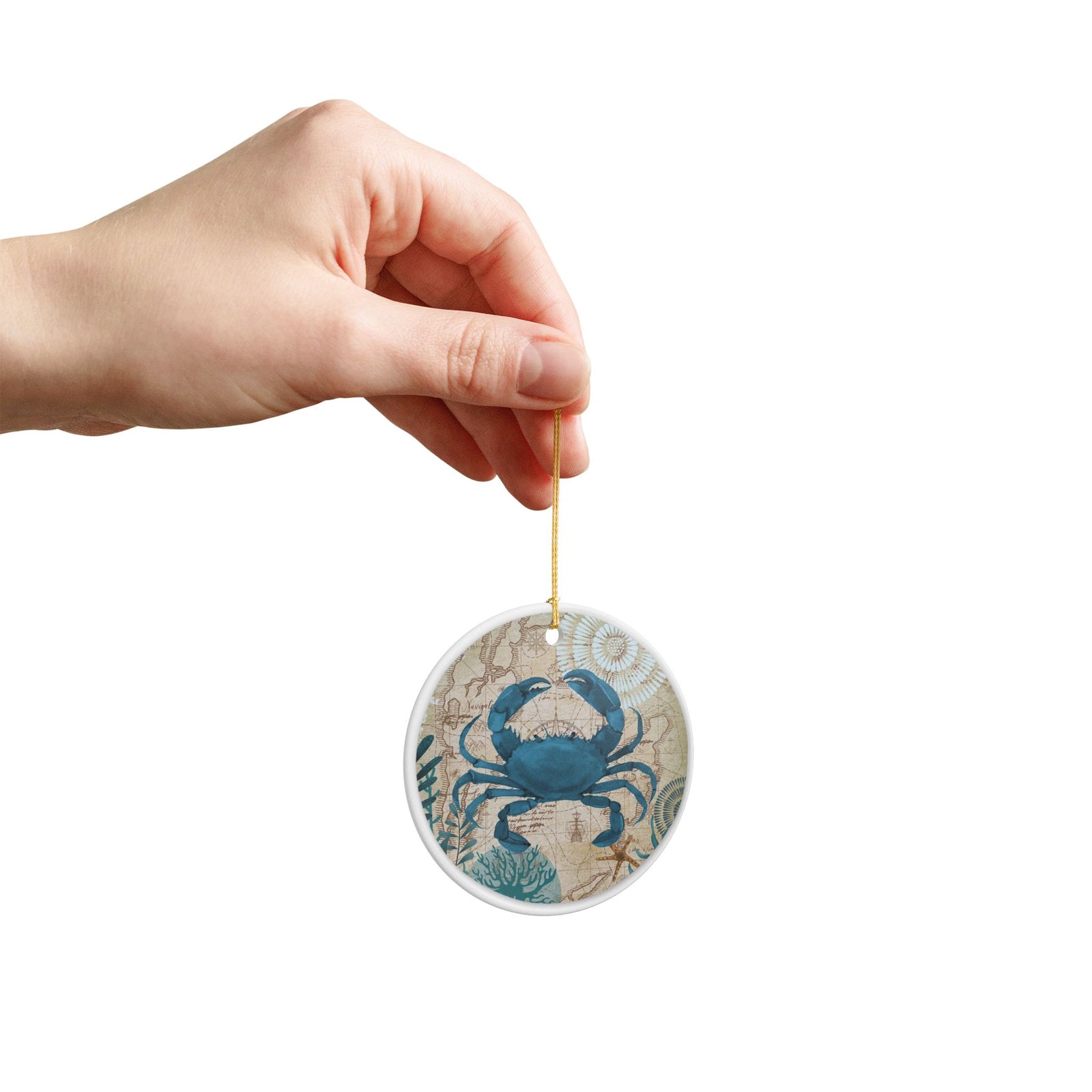 Coastal Navigator Ceramic Ornament - Coastal Decoration