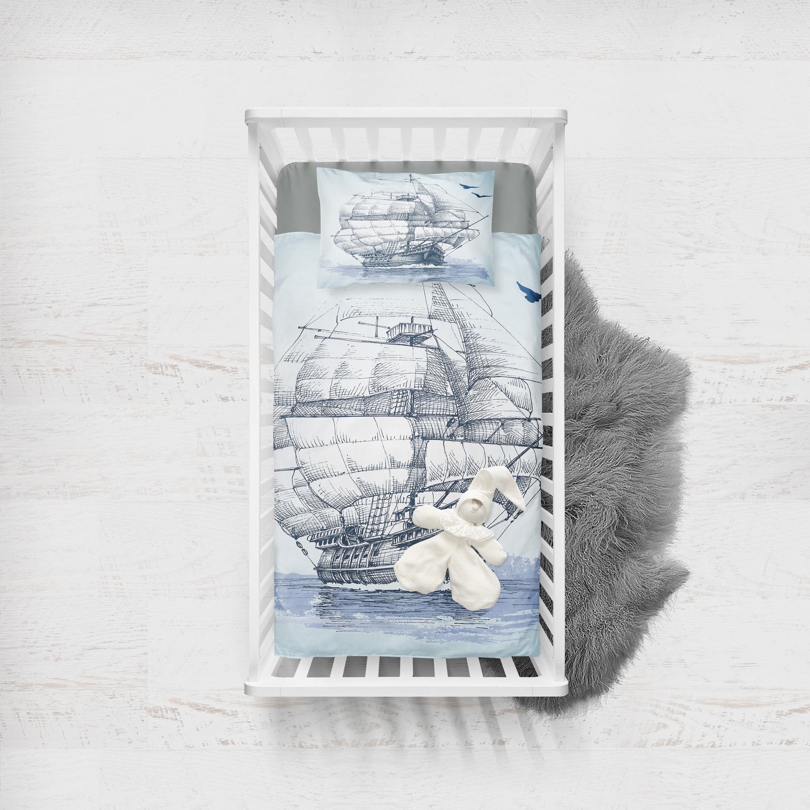 Semper Fortis Crib Bedding