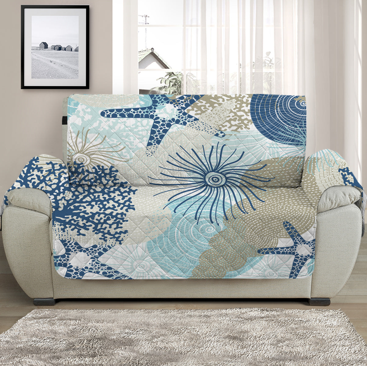 Beach Treasures Sofa Cover