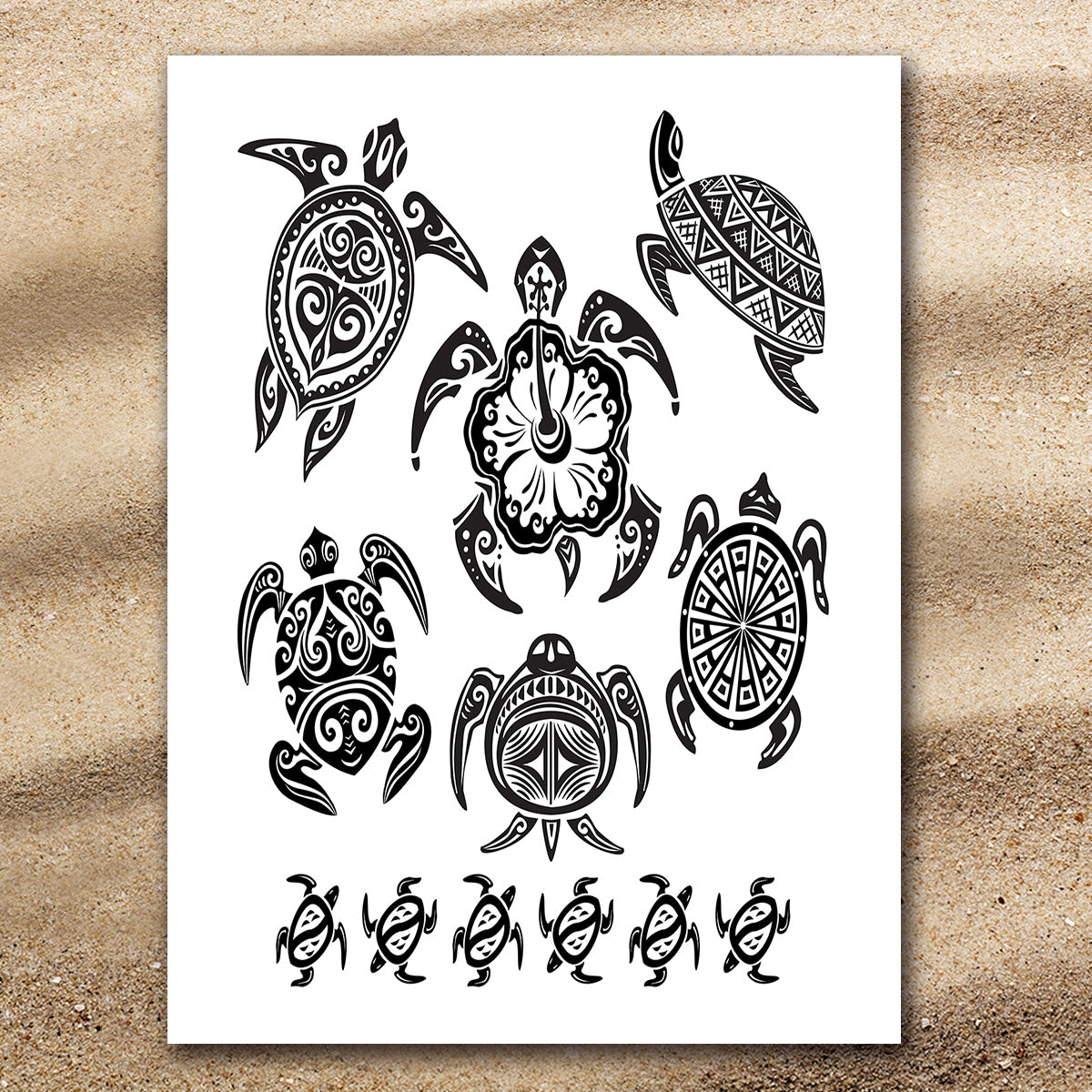 Pacific Turtle Dance Extra Large Towel