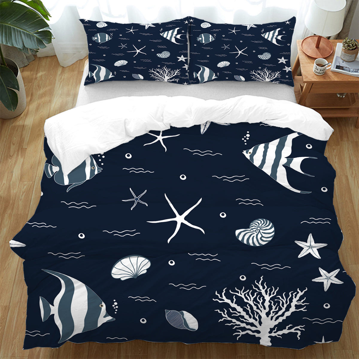 Blue Ocean Bedding Set