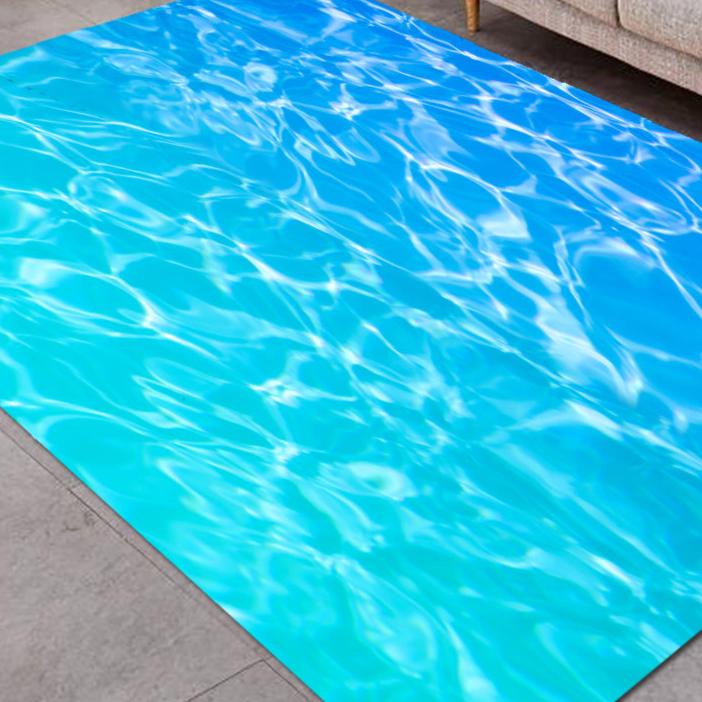 Turquoise Sea Area Rug