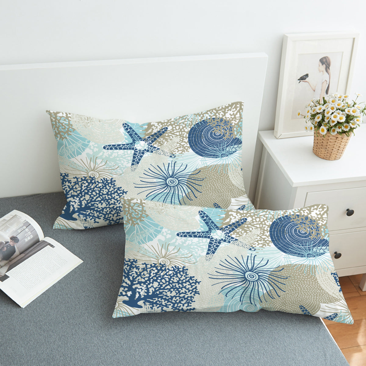 Beach Treasures Pillow Sham