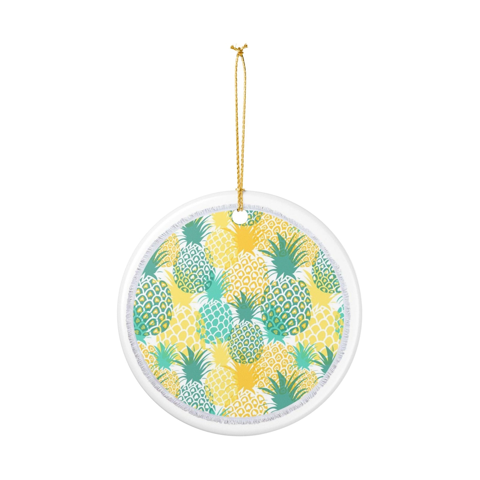 Tropical Tango Ceramic Ornament - Coastal Decoration