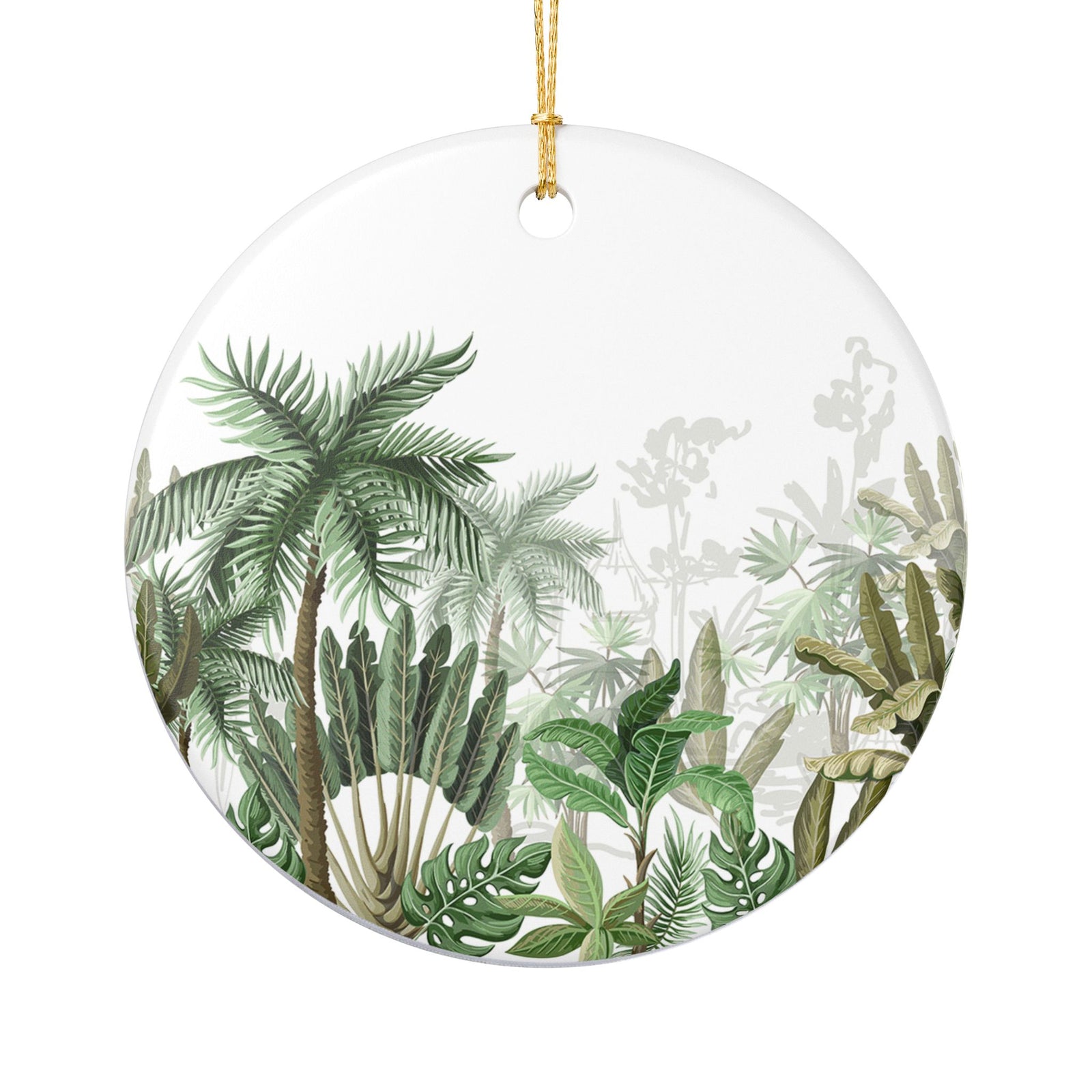 The Good Ol' Tropics Ceramic Ornament - Coastal Holiday Decoration
