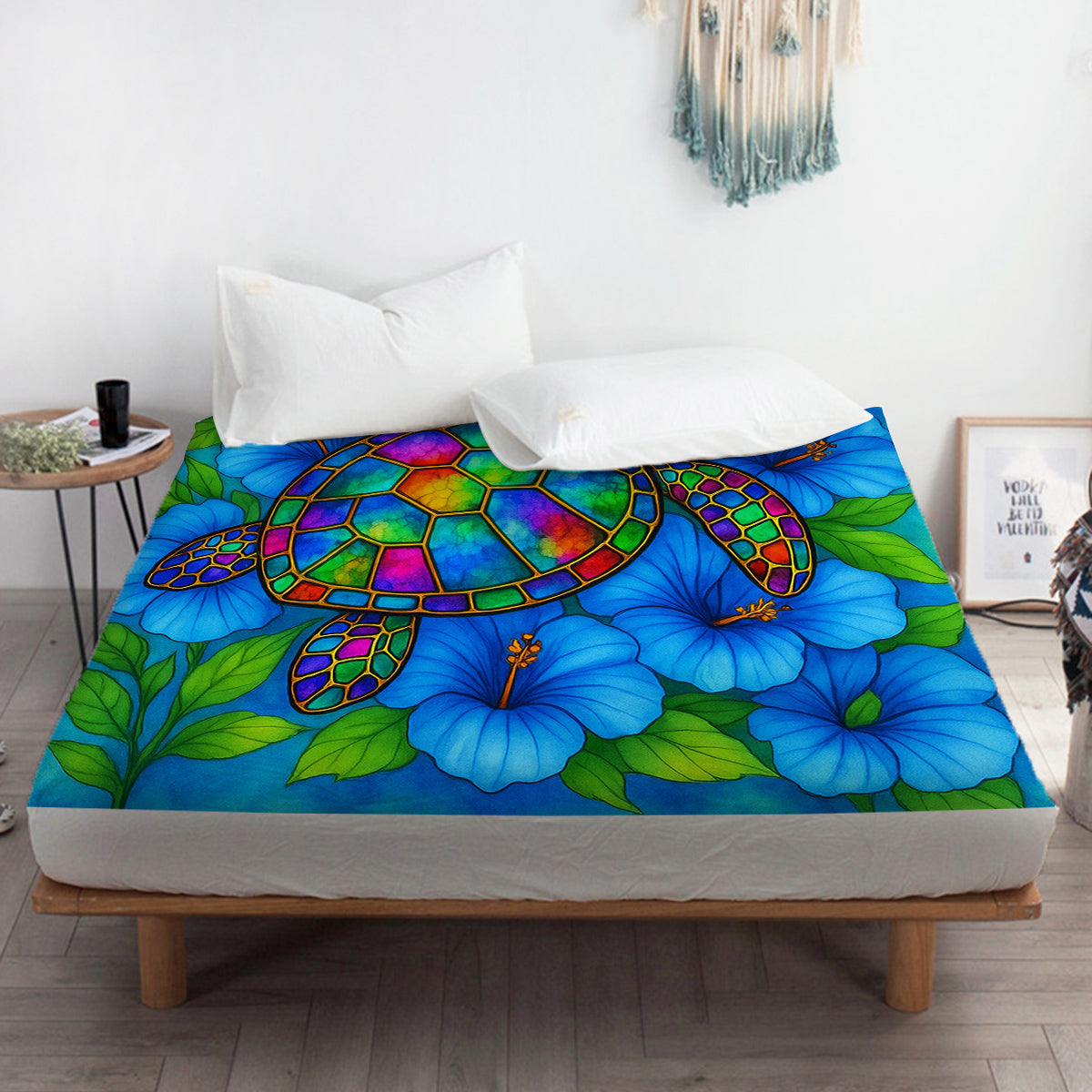 Hibiscus Sea Turtle Island Sheet Set