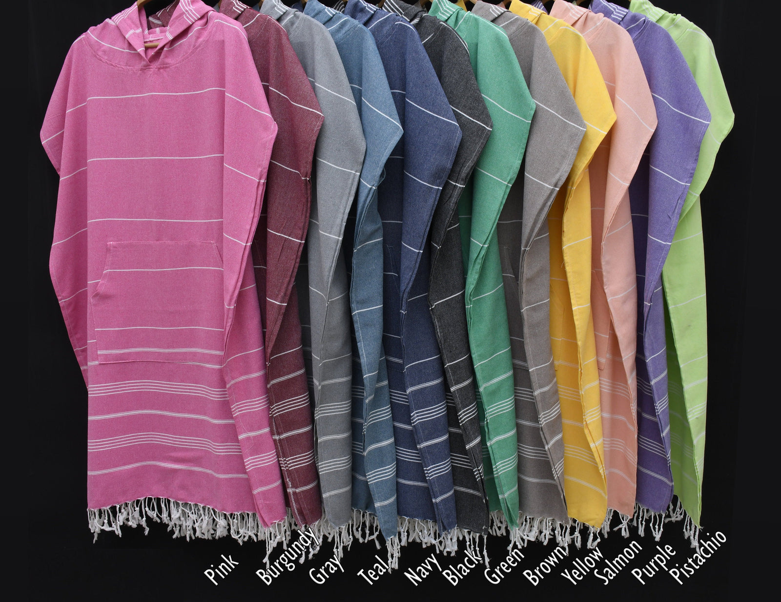 Luxury Turkish Cotton Beach Poncho