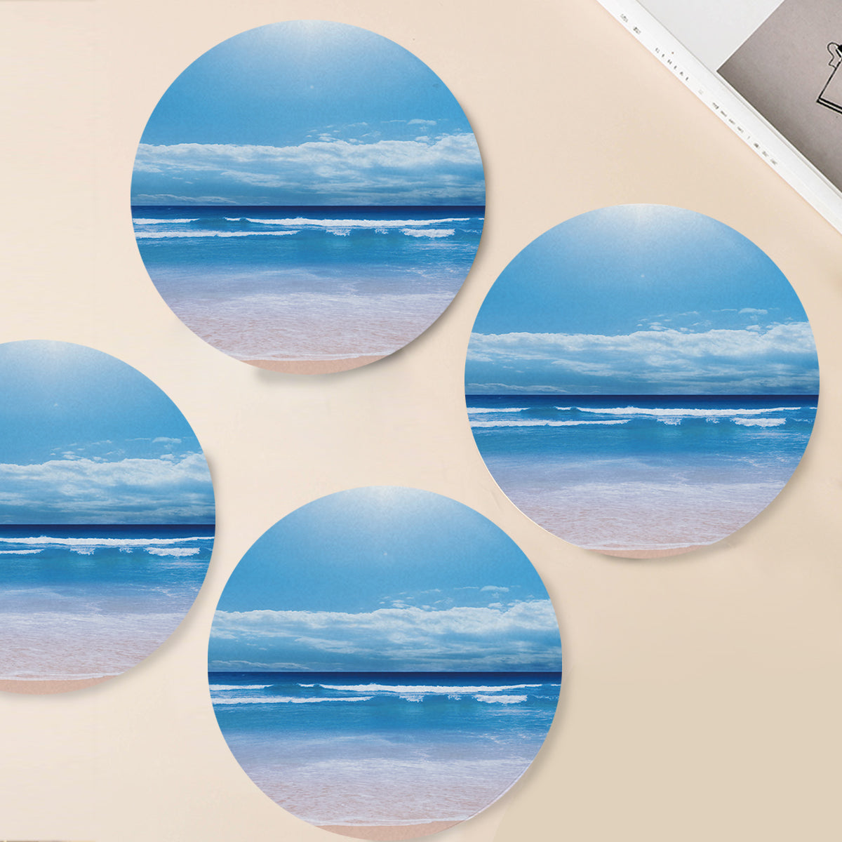 Peace of the Beach Table Placemat