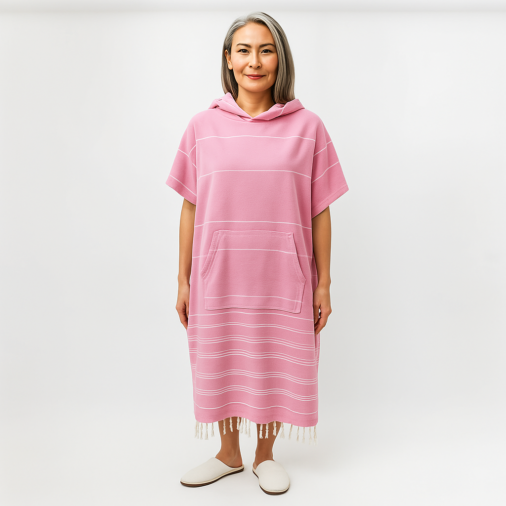 Quick-Dry Poncho Hoodie