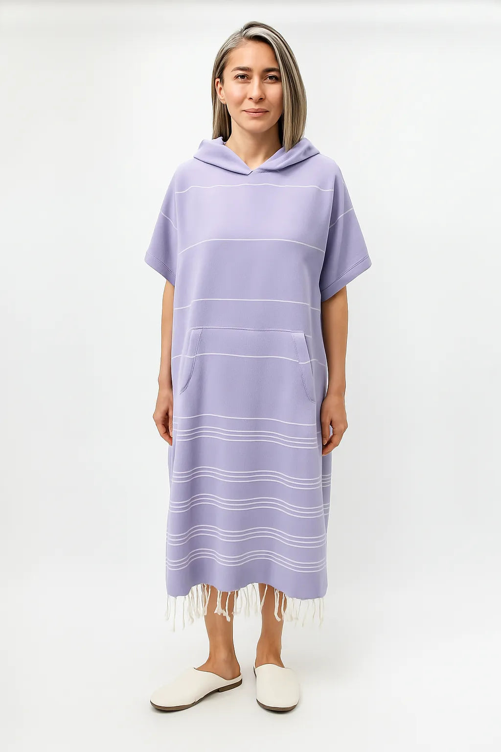 Quick-Dry Poncho Hoodie