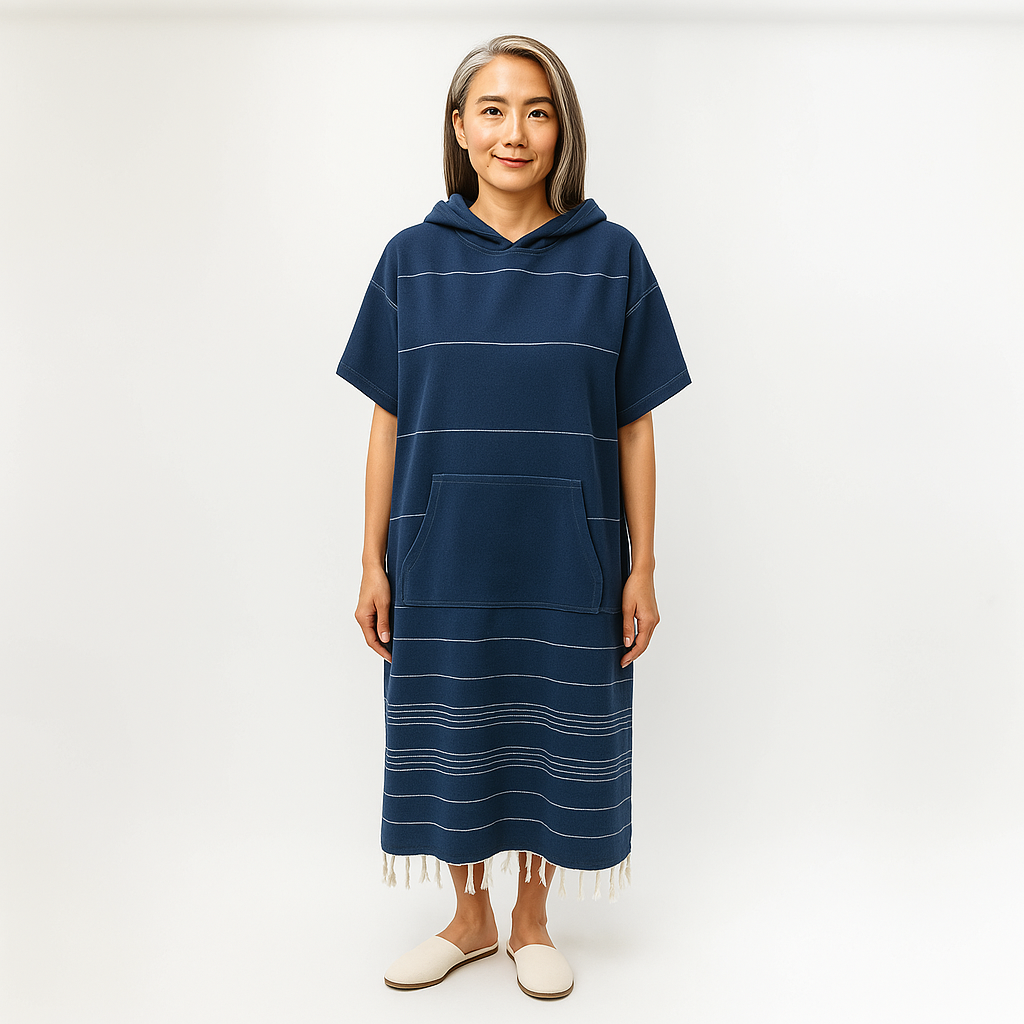 Quick-Dry Poncho Hoodie