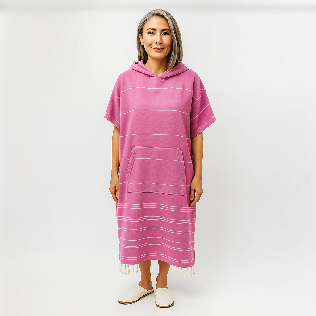 Quick-Dry Poncho Hoodie