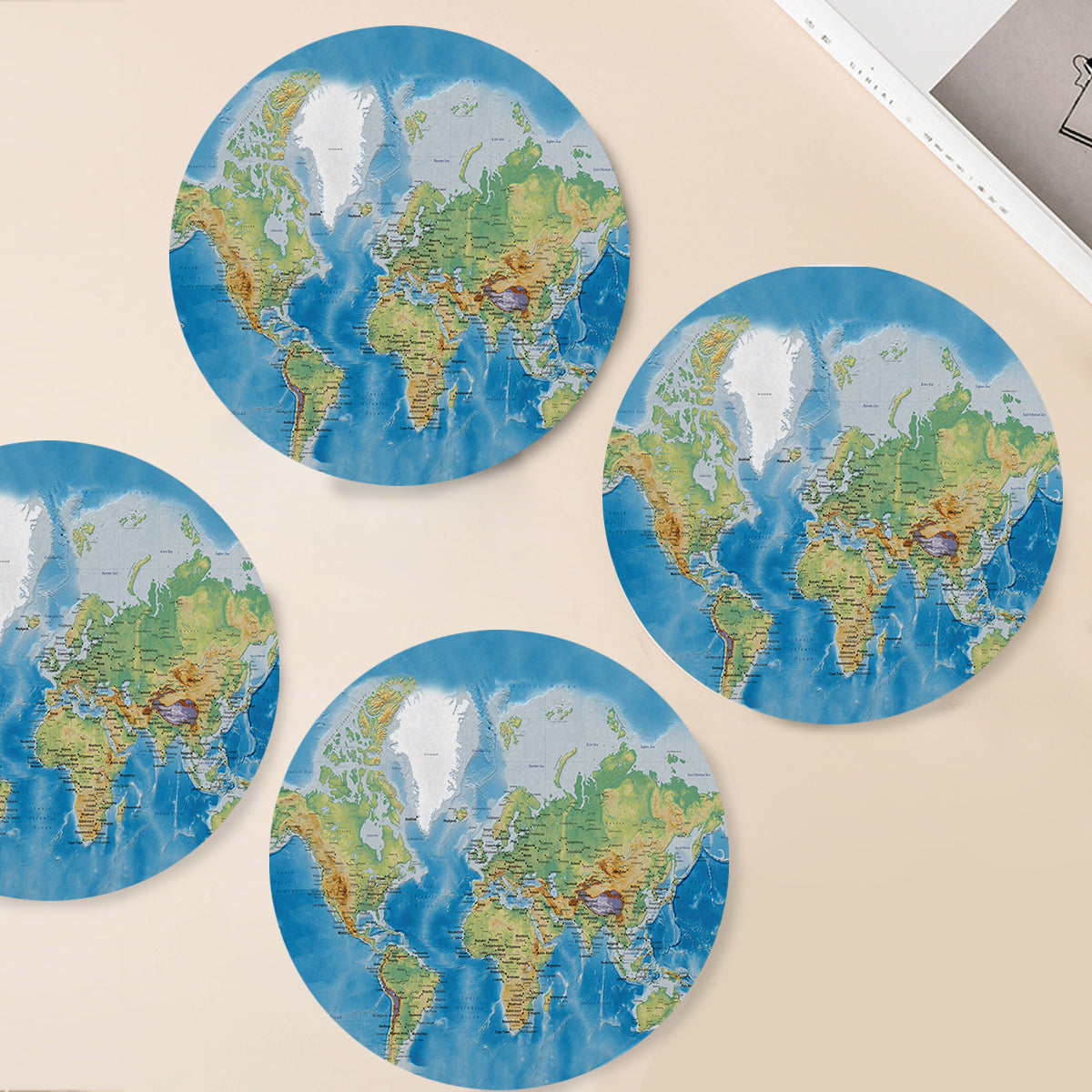 The Seven Seas Table Placemat