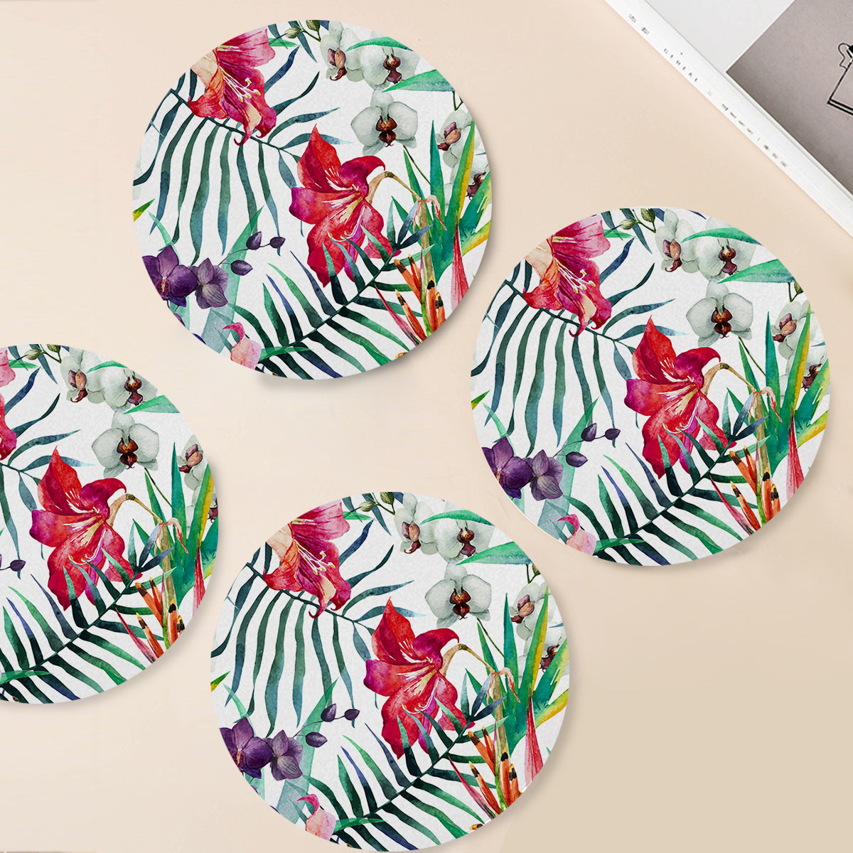 Tropical Floral Placemat