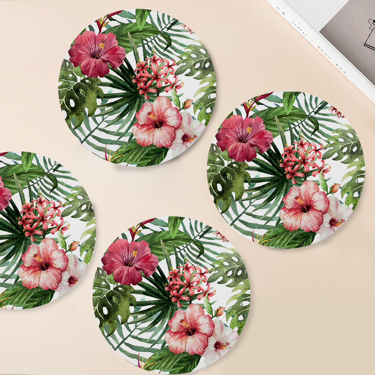 Tropical Hibiscus Table Placemat