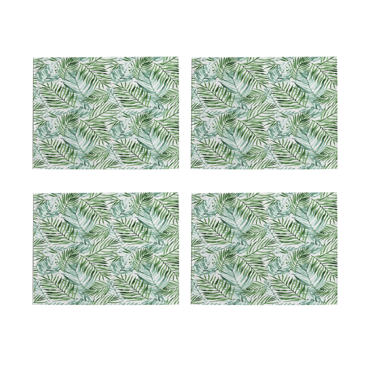 Tropical Palm Leaves Table Placemat