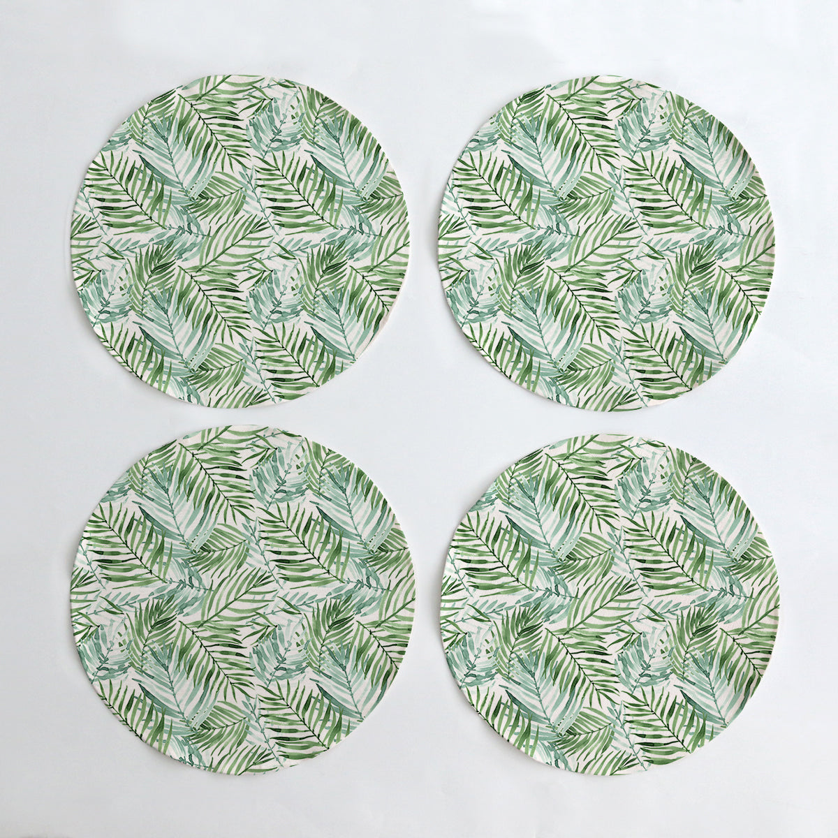 Tropical Palm Leaves Table Placemat