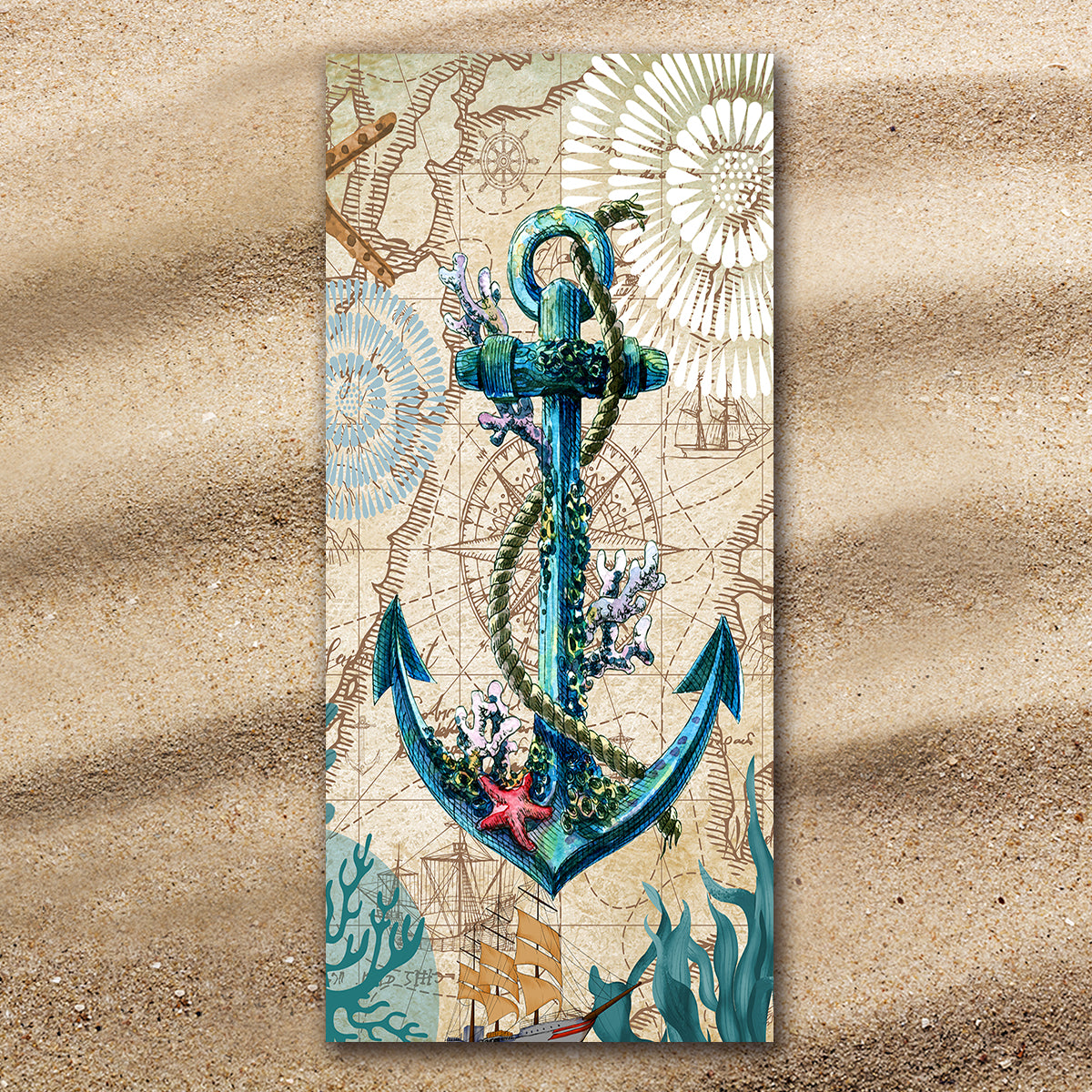 Anchor Love Extra Large Towel