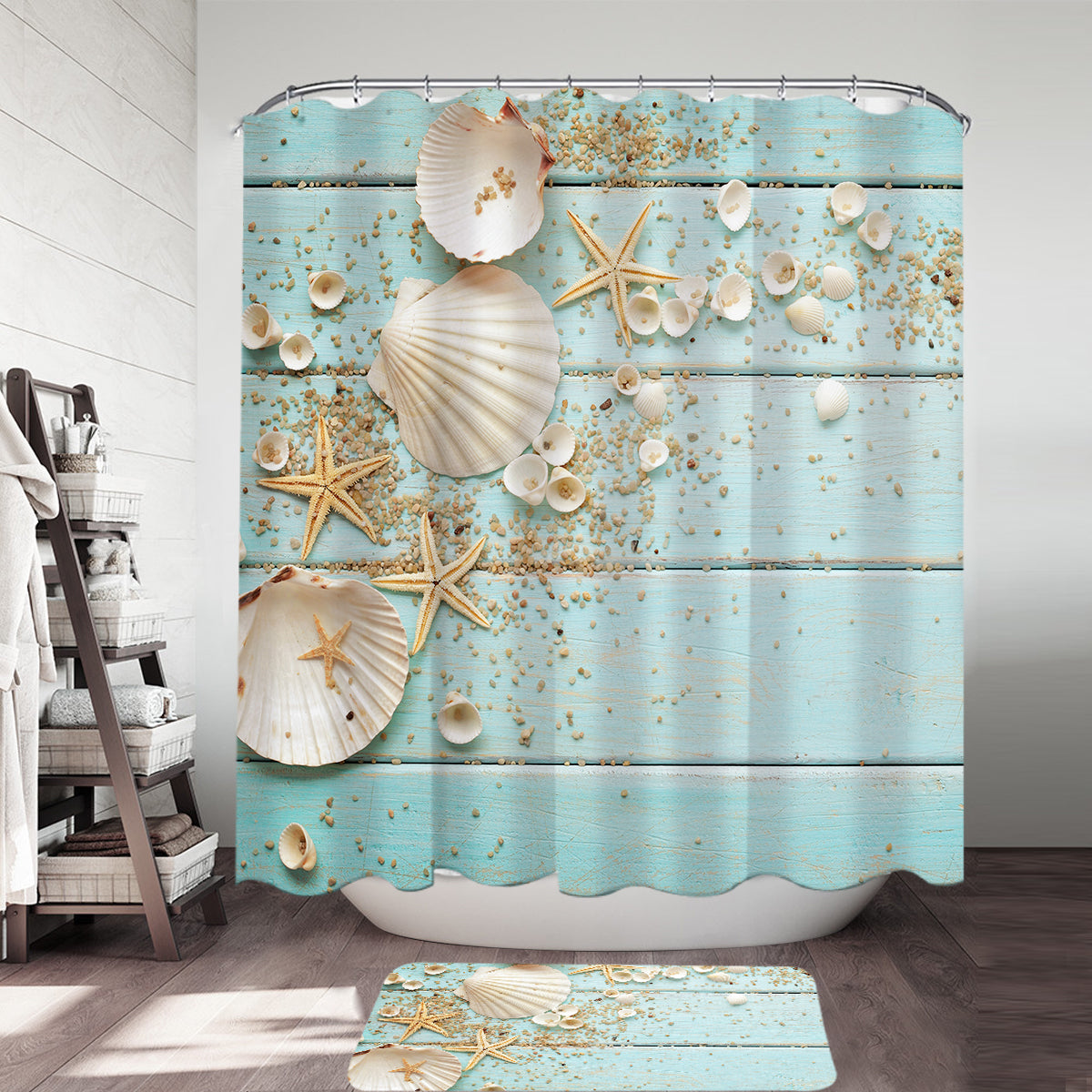 Coastal Shower Curtain