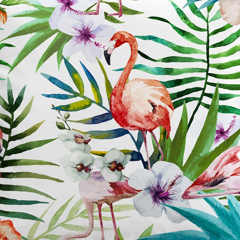 Flamingo Tropics Pillow Cover