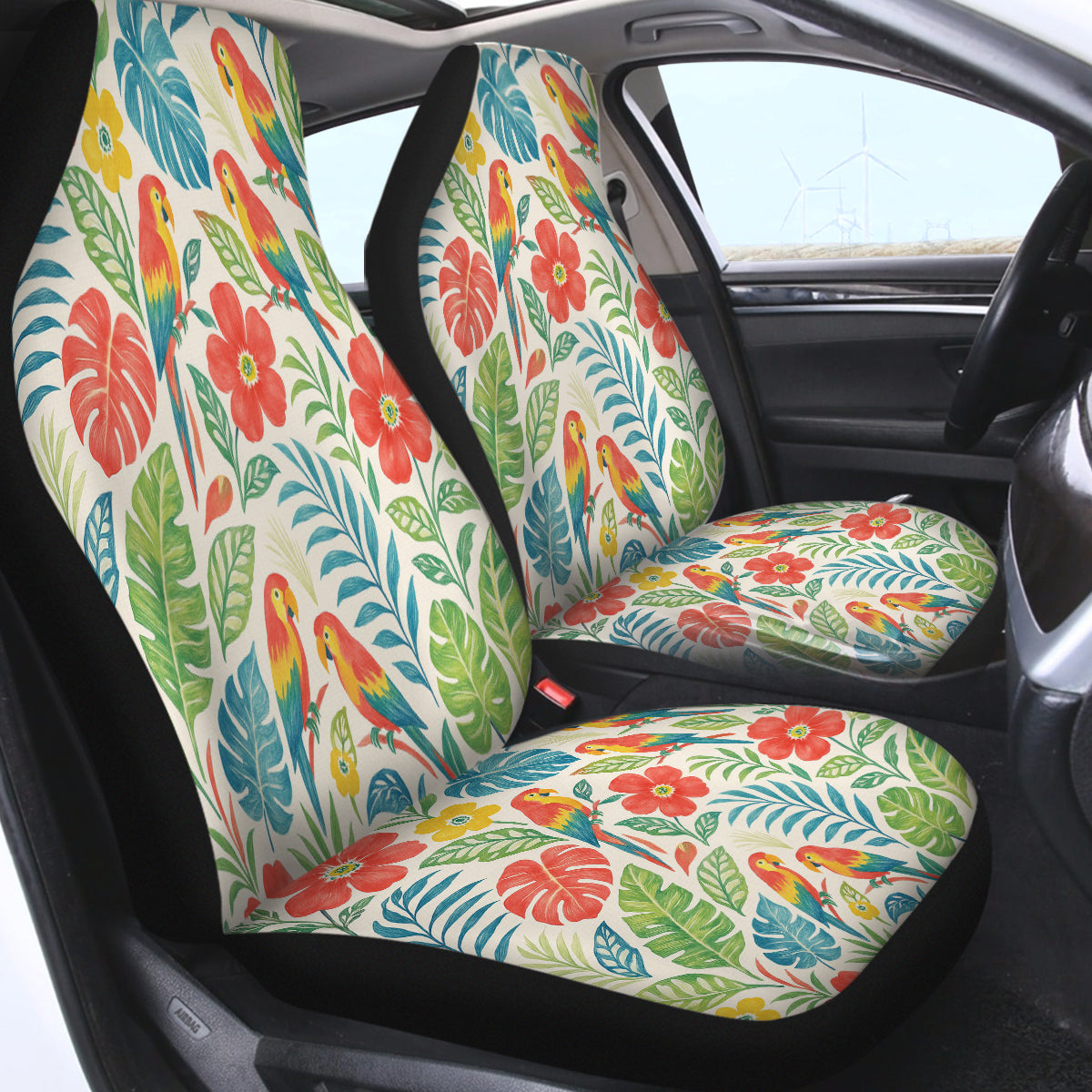 Classic Tropical Car Seat Cover