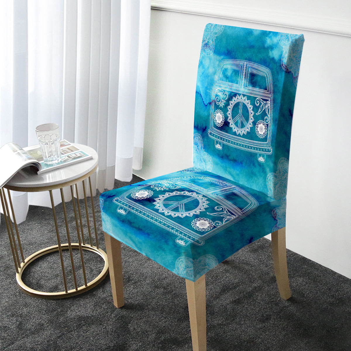 The Beach Bus Chair Cover