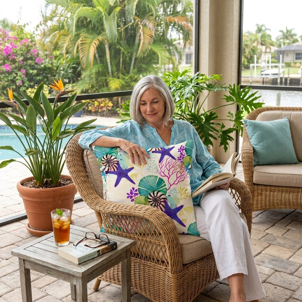 Ocean Treasures Pillow Cover