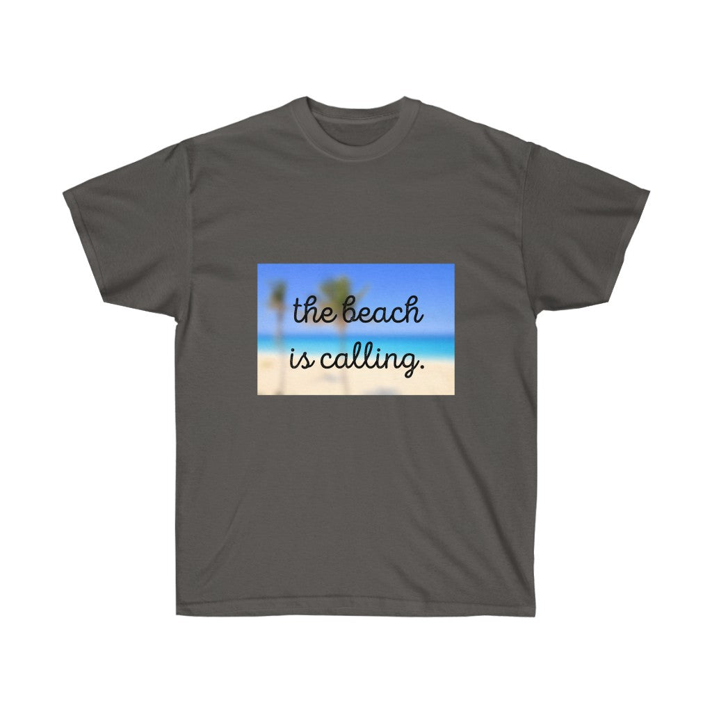 The Beach is Calling Ultra Cotton Tee
