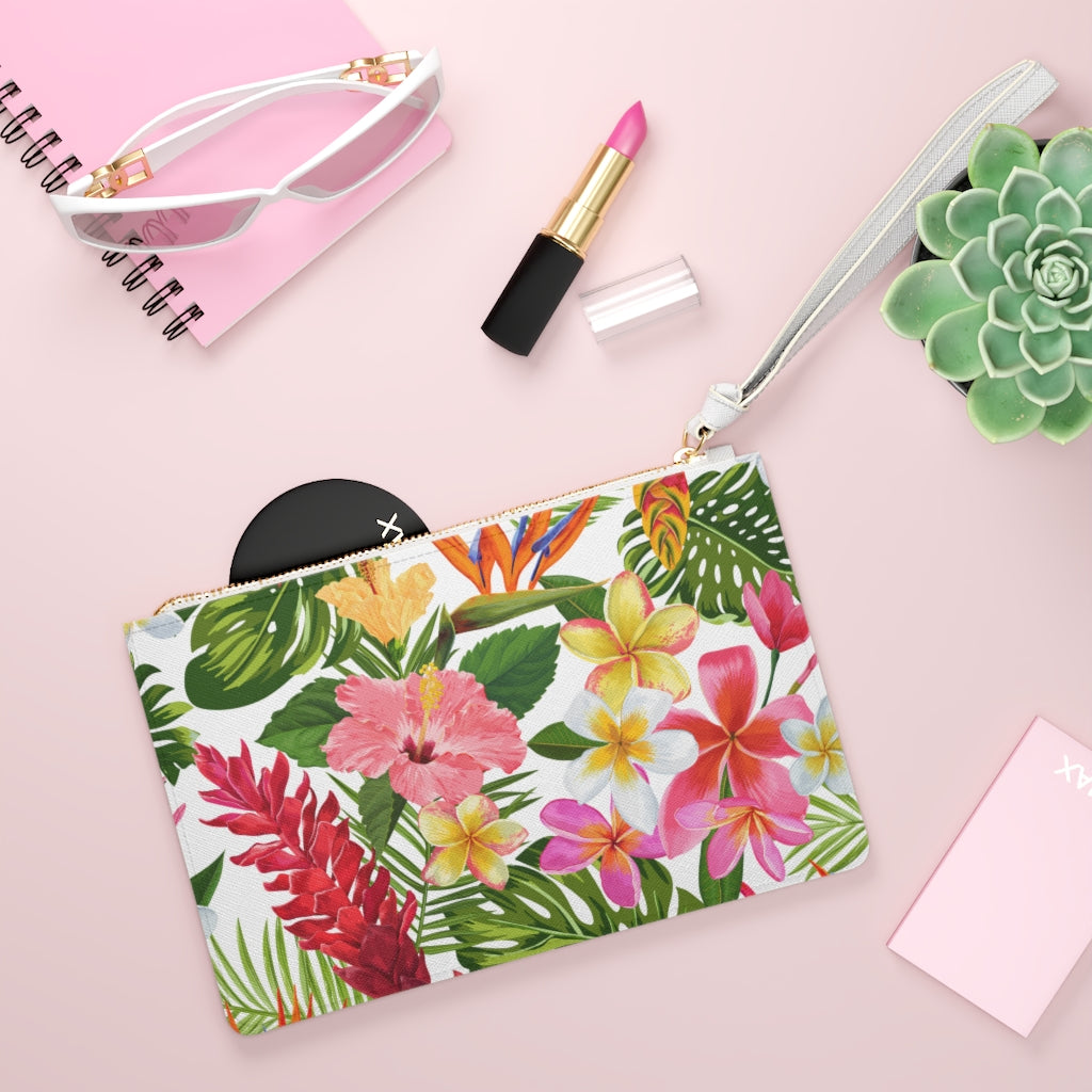 Tropical Queen Clutch Bag