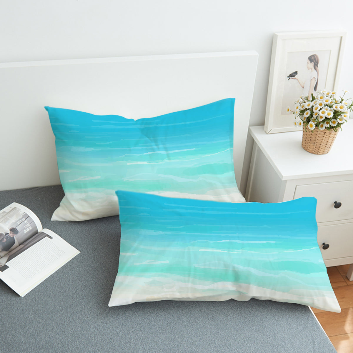 The Ocean Bedspread Blanket