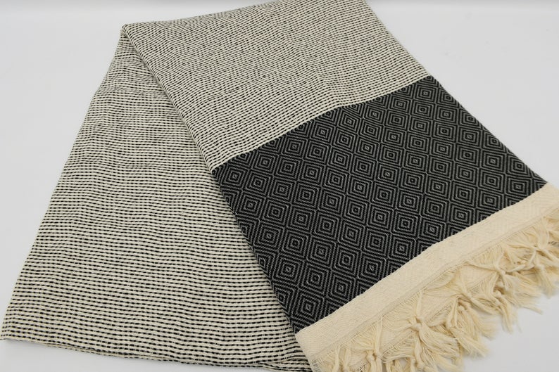 Black Four Seasons Blanket