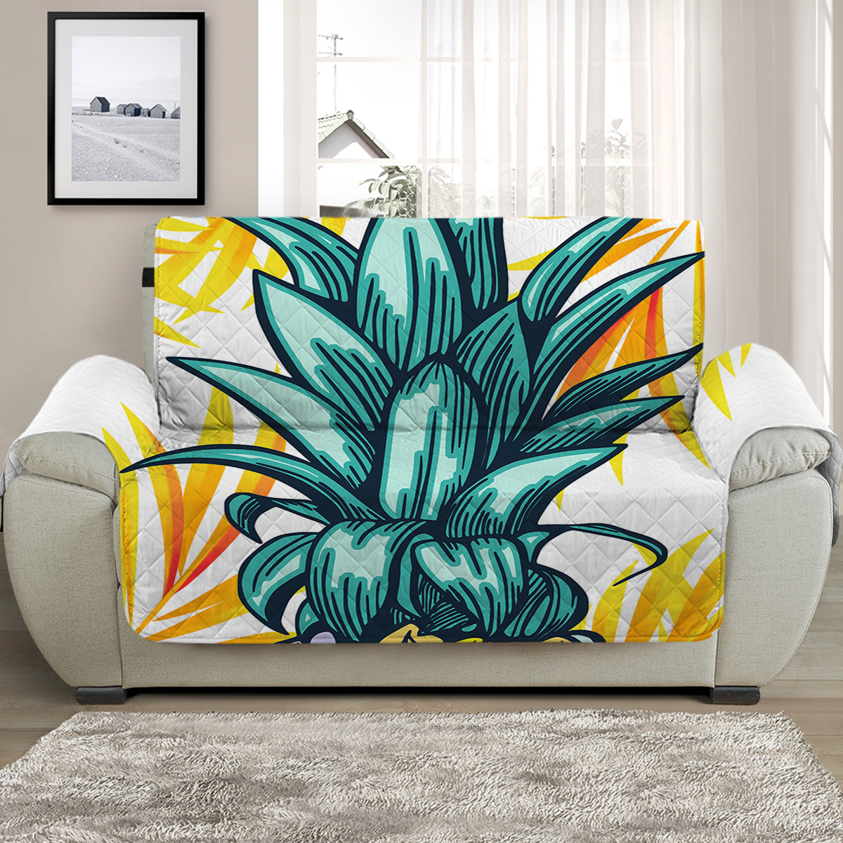 Pineapple Crown Sofa Cover