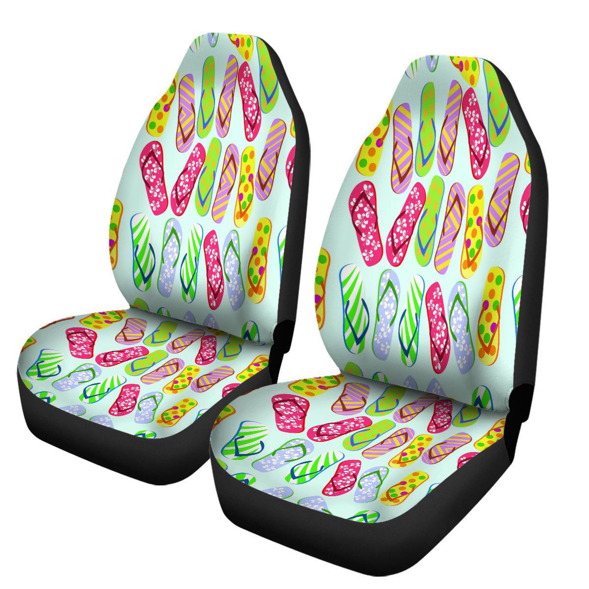 Flip Flop Kinda Girl Car Seat Cover