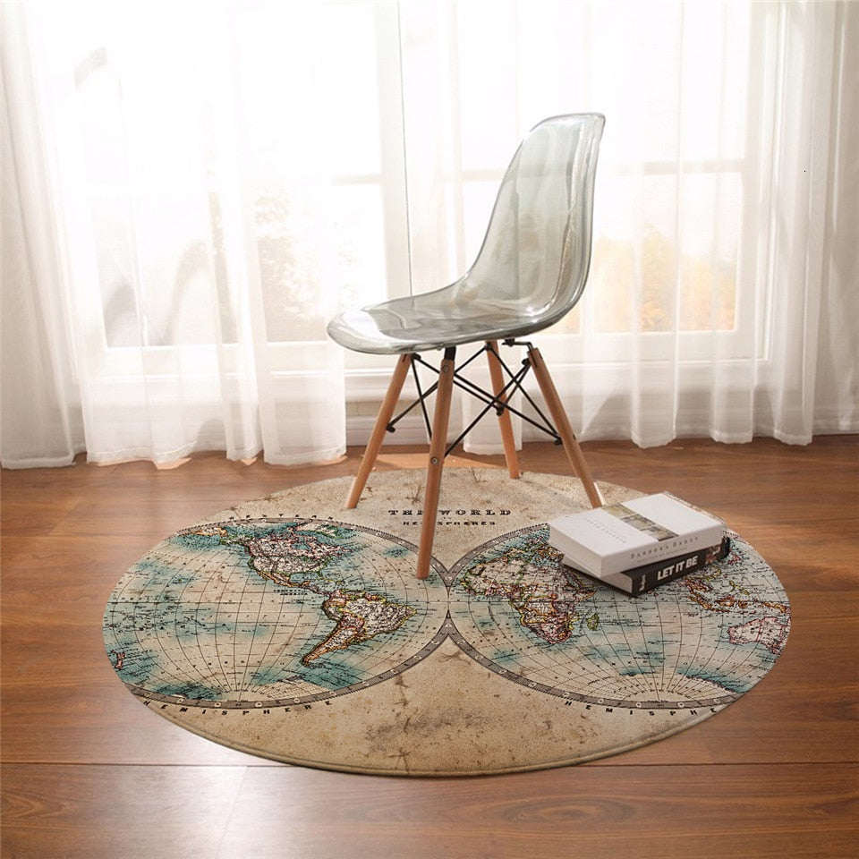 The World Round Area Rug