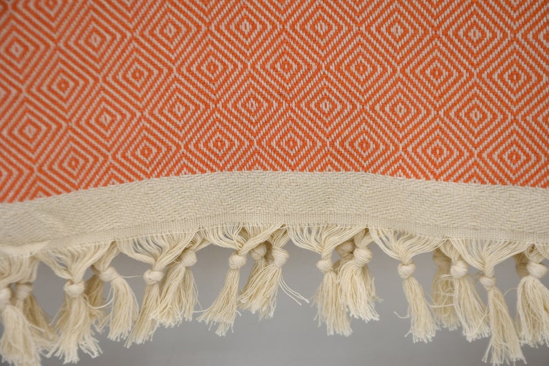 Orange Four Seasons Blanket