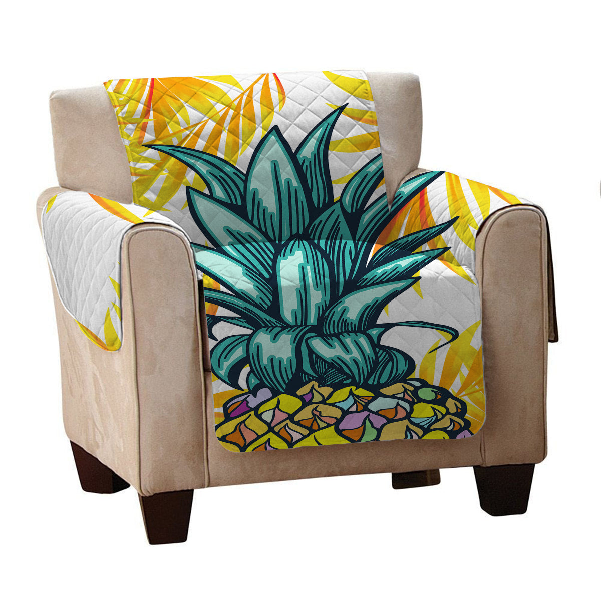 Pineapple Crown Sofa Cover