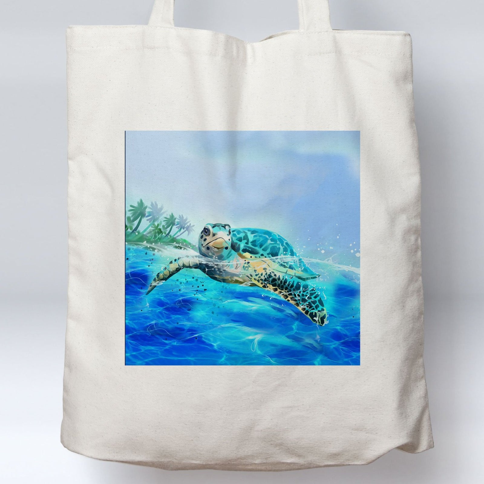 Sea Turtle Life Beach Tote