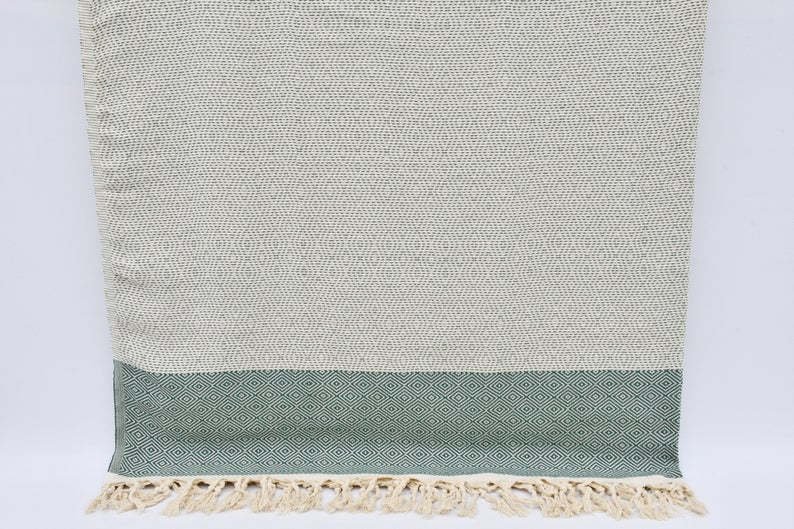 Teal Green Four Seasons Blanket