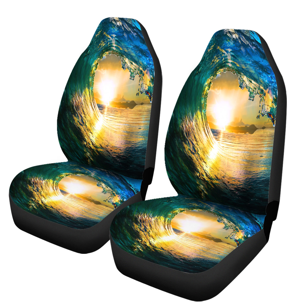 The Eye of the Ocean Car Seat Cover