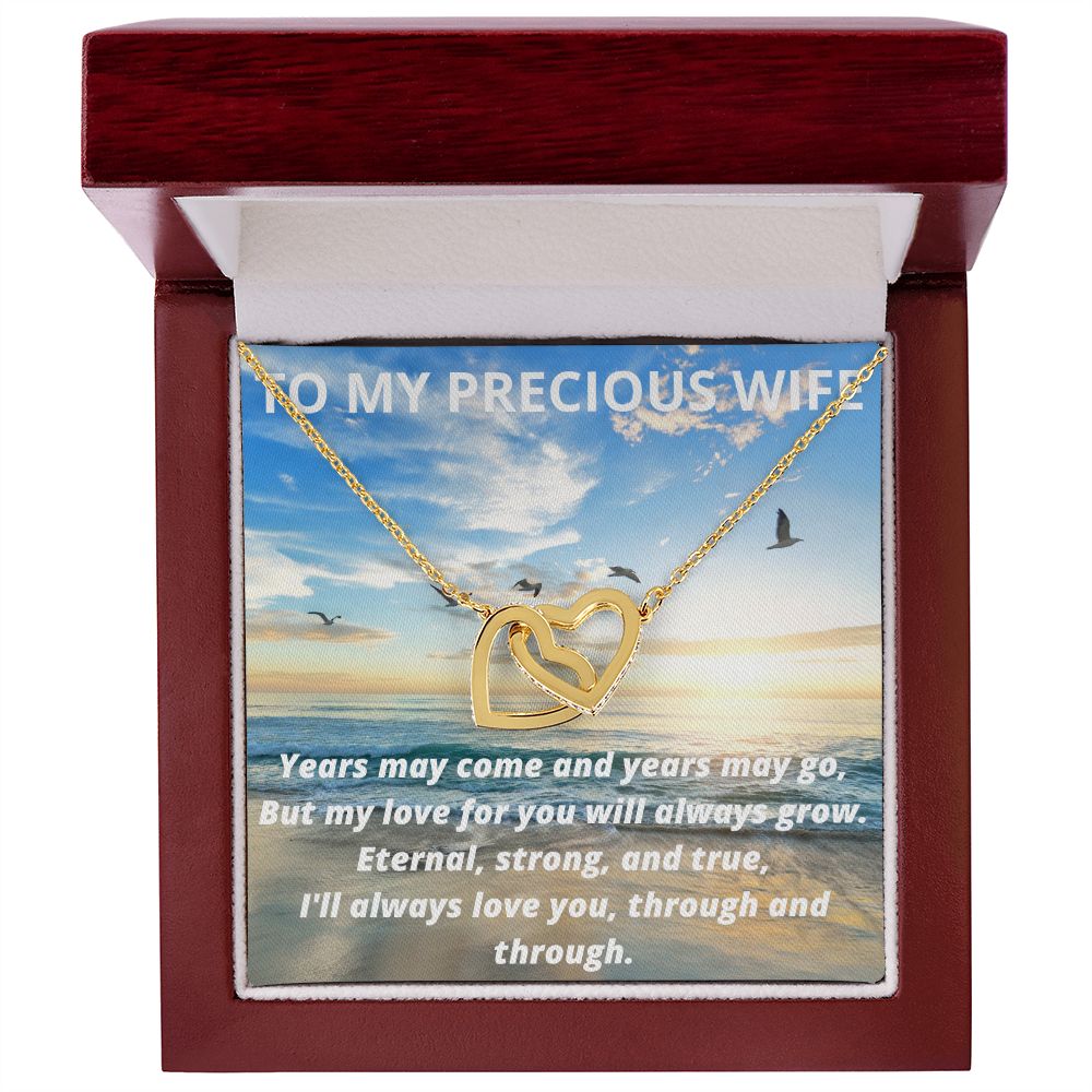 To My Precious Wife Unity Necklace