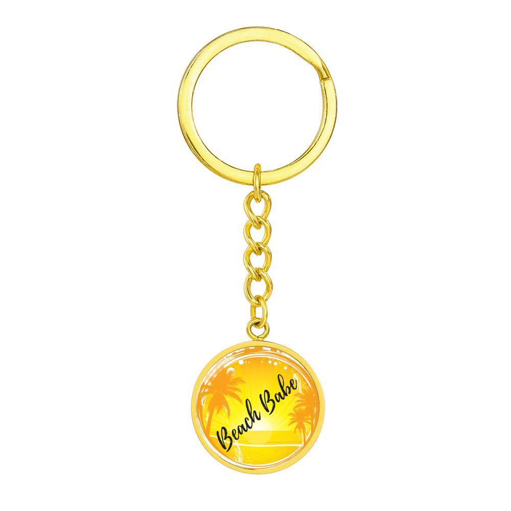 Beach Babe Beachy Keychain