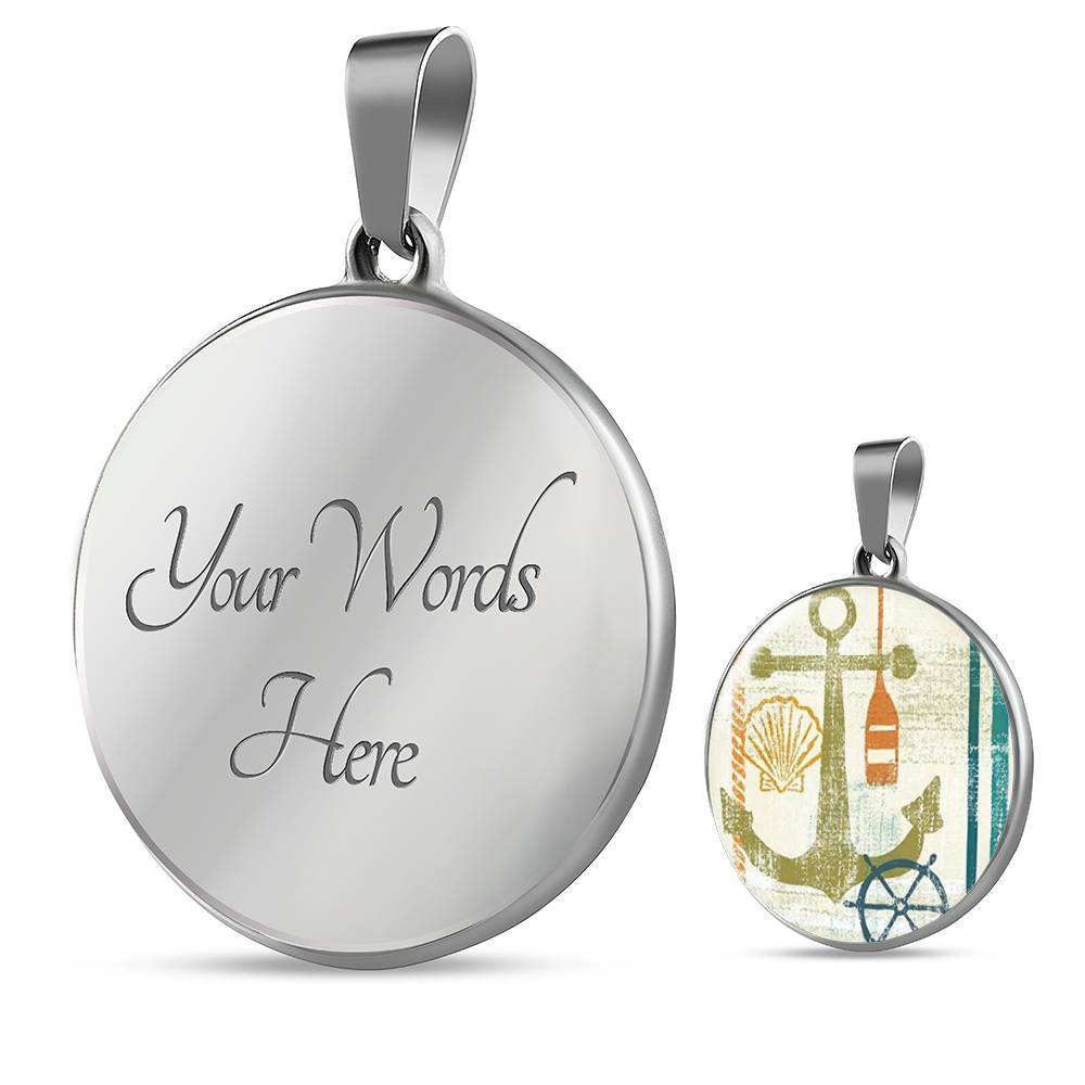 Beachy Anchor Necklace