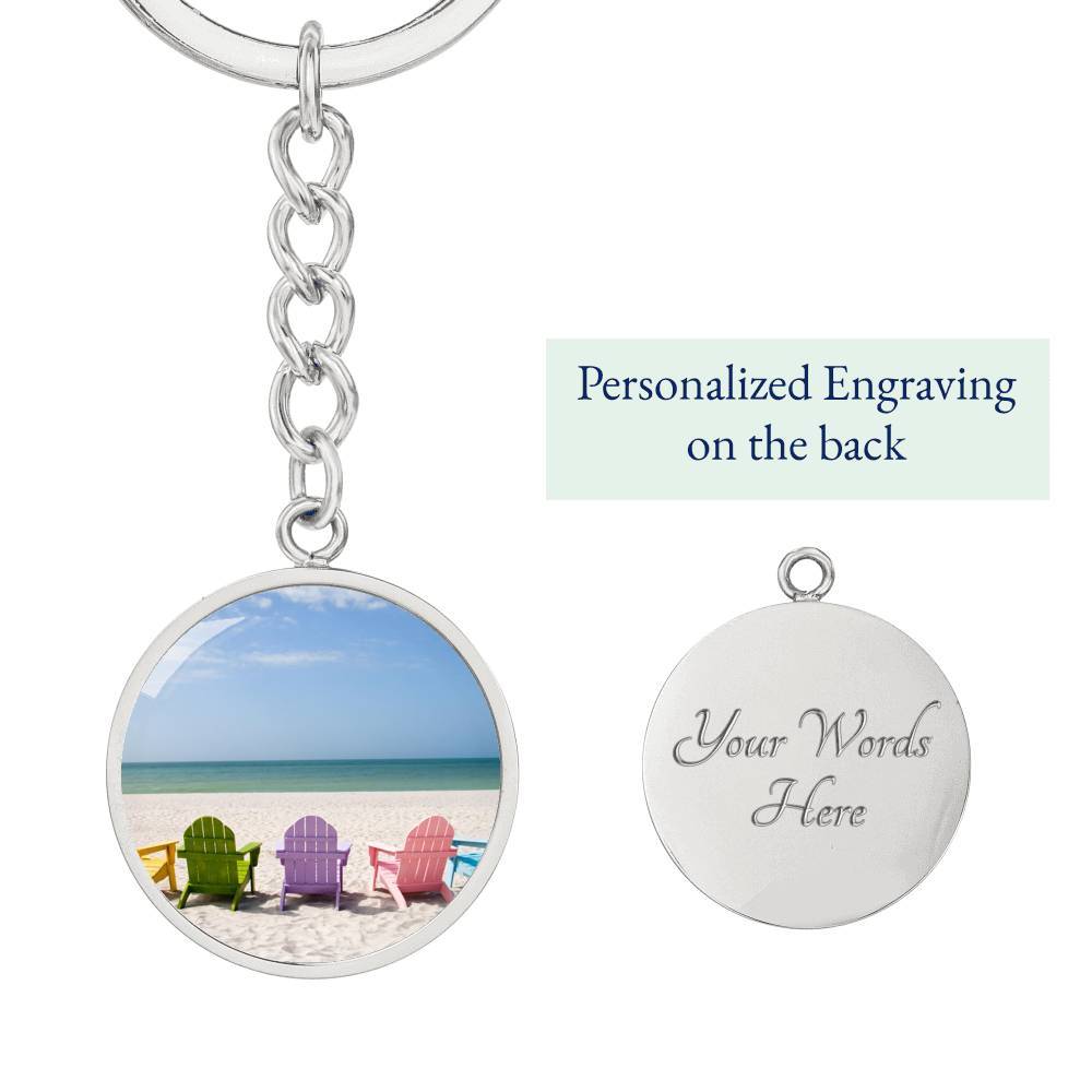 Beachy Dreams Beachy Keychain