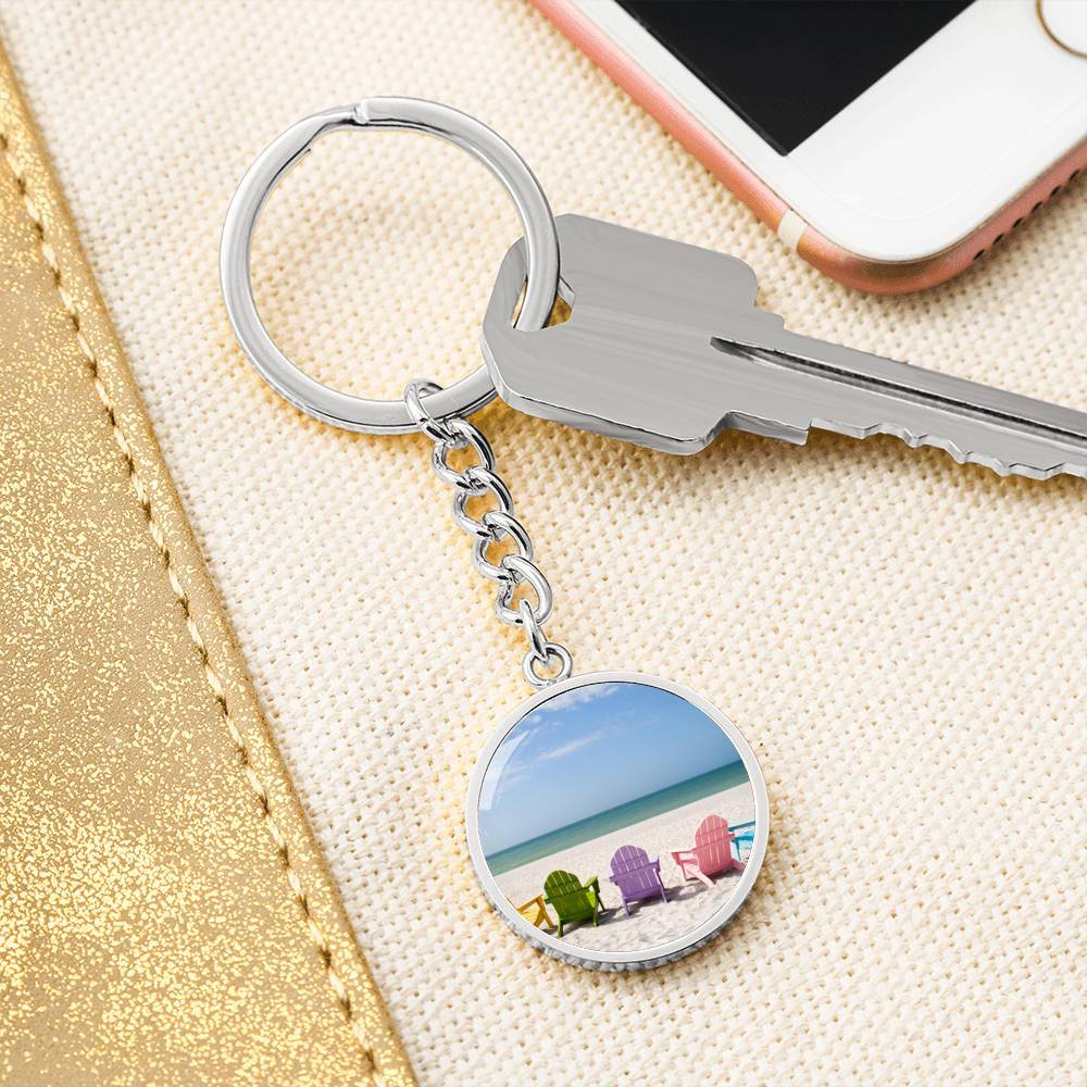 Beachy Dreams Beachy Keychain
